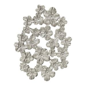 Michael Aram Silver White Orchid Trivet